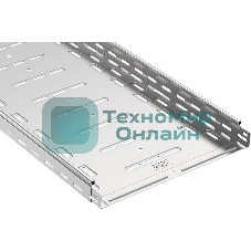 Лоток листовой перфорированный 400х50 L3000 сталь 1мм IEK CLP10-050-400-3