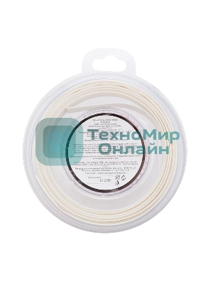 Трубка термоусаживаемая Rexant 10.0/5.0мм белый ролик 2.44м