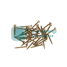 Саморез универсальный Kranz 3х25 желтый цинк, пакет (1000 шт/уп)