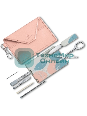 Швейцарская карта Victorinox Swiss Card Classic Paris Style (0.7100.E221) розовый коробка подарочная