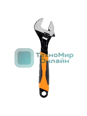 Ключ разводной Sparta 250 мм, двухкомпонентная рукоятка