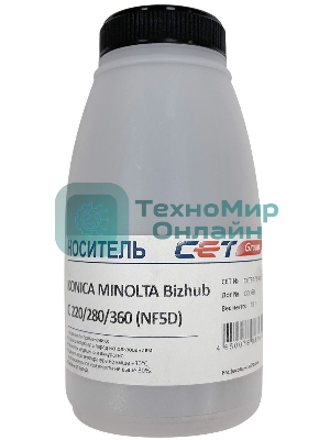 Носитель (девелопер) NF5/6/7/8 для KONICA MINOLTA Bizhub C220/280/360 CET, 45г/бут, CET8772-045