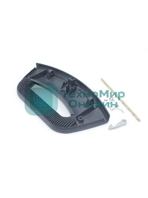 Ручка люка для стиральной машины Indesit, Ariston, Hotpoint темно-серая 286151/288568