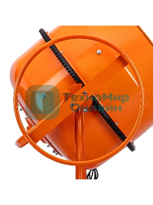 Бетоносмеситель Сибртех БСН-200П 800 Вт, 200 л, полиамидный венец, 23 об/мин