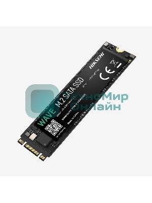 Накопитель SSD HIKSEMI WAVE(N), 256Gb, SATA-III, M.2 2280, R/W 560/480