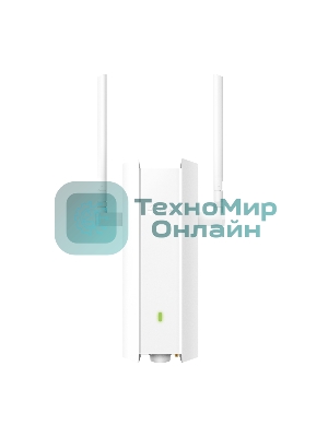 Двухдиапазонная точка доступа TP-Link EAP625-Outdoor HD, для улицы и помещений с поддержкой Wi-Fi 6 AX1800, 1 гиг. порт RJ45, 802.3af/at, Passive PoE (48 В, 0,5 А), IP67, 2 внешние антенны