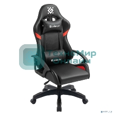 Кресло игровое Defender Sharm черный/крас, класс 2, PU