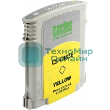 Картридж струйный Cactus CS-C4838 желтый (29 мл) для №11 HP 2000/2500/1000/1100/1200