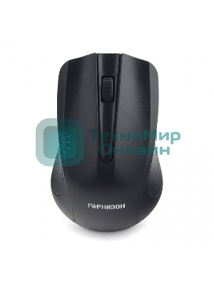 Мышь беспроводная Гарнизон GMW-430 черный, 1200 dpi, радиоканал, USB, кнопки - 3