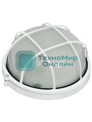 Светильник IEK LNPP0-1302-1-060-K01НПП1302 белый/круг с реш.60Вт IP54IEK