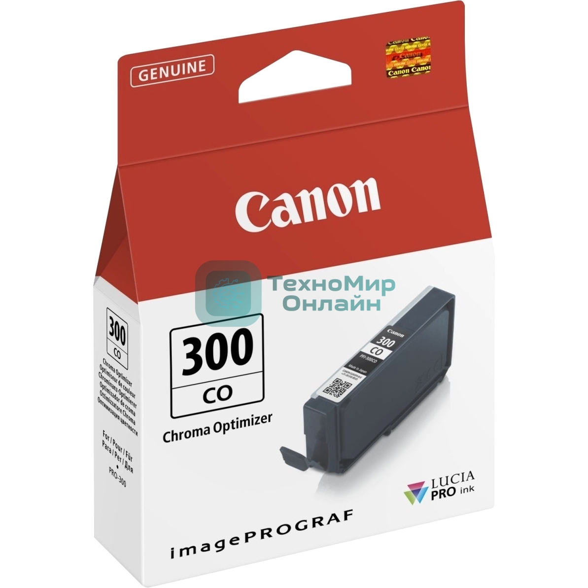 Картридж струйный Canon PFI-300 CO EUR/OCN прозрачный (272 стр.) для Canon imagePROGRAF PRO-300