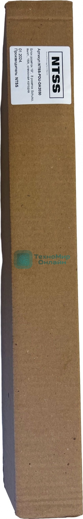 Блок распределения питания NTSS NTSS-PDU-DA2030 гор.размещ. 8x базовые 16A клеммная колодка