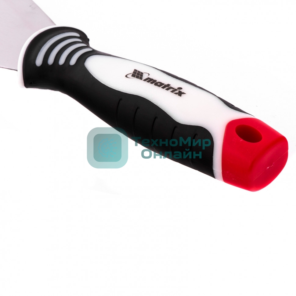 Шпательная лопатка Matrix из нержавеющей стали, 120 мм, трехкомпонентная рукоятка