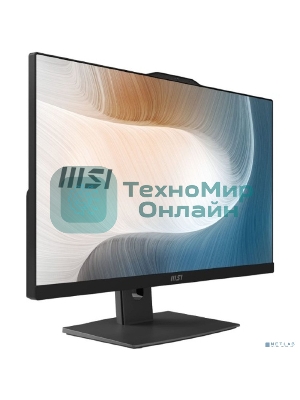 Моноблок Modern AM242P 12M-090RU (MS-AE07) 23.8'' FHD(1920x1080)/Intel Core i5-1240P/16GB/512GB SSD/Integrated/WiFi/BT/2.0MP/KB+MOUSE(WLS)/W11Pro/1Y/BLACK