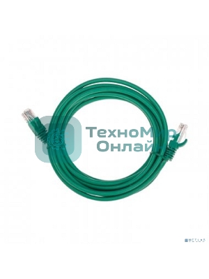 Патч-корд U/UTP Rexant cat.5e, RJ45-RJ45, 26AWG, ZH нг(А)-HF, зеленый, 3 м
