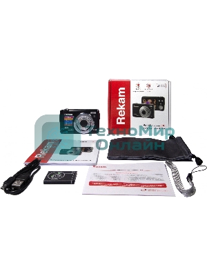 Фотоаппарат Rekam Presto zoom 800 черный 21Mpix Zoom8x 2.7