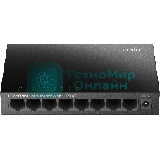 Коммутатор Cudy GS108E (L2+) 8x1 Гбит/с настраиваемый