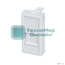 Вставка Rexant Mosaic 22,5x45, на 1 порт со шторкой