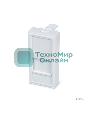 Вставка Rexant Mosaic 22,5x45, на 1 порт со шторкой