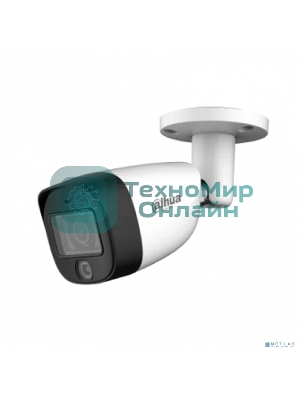 Камера видеонаблюдения аналоговая Dahua DH-HAC-HFW1200CMP-IL-A-0280B-S6 2.8-2.8мм HD-CVI HD-TVI цв. корп.:белый (DH-HAC-HFW1200CMP-IL-A-0280B)