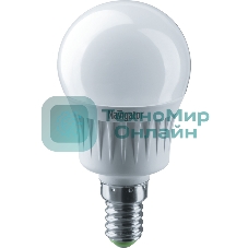 Лампа светодиодная Navigator NLL-G45-7-230-2.7K-E14 7 Вт шар 2700К теплый белый E14 500 лм 176-264В