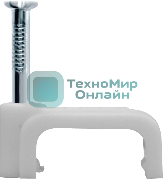 Скоба Navigator креп. прям. d5 с гвозд. NCS-05-50 (уп. 50 шт)