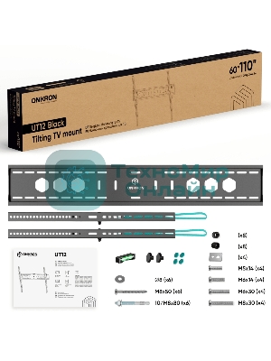 Кронштейн для телевизора ONKRON UT12 черный 60