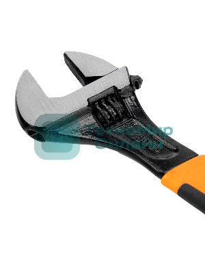 Ключ разводной Sparta 250 мм, двухкомпонентная рукоятка