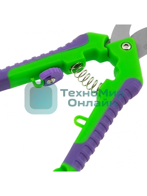 Секатор прямого реза Palisad 150 мм, для бонсай и топиария, двухкомпонентные рукоятки