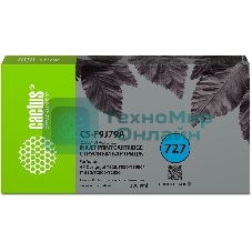 Картридж струйный Cactus CS-F9J79A 727 фото черный (300 мл) для HP DJ T920/T930/T1500/T1530/T2500/T2530