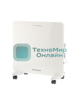 Конвектор электрический Rexant белый, 500 Вт, 10 м2, термостат