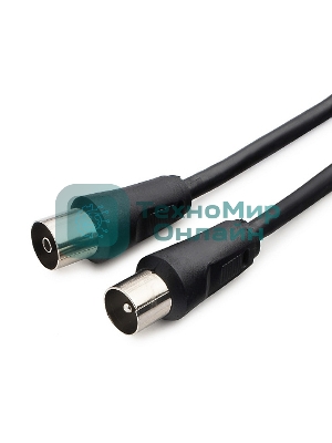 Кабель телевизионный Cablexpert, CCV-515-3M, Coaxial M/F, 3м