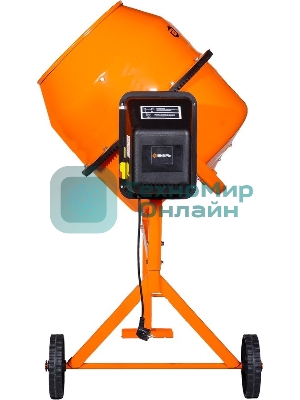 Бетономешалка Вихрь БМ-180П 800 Вт, 180 л, полиамидный венец, 32 об/мин