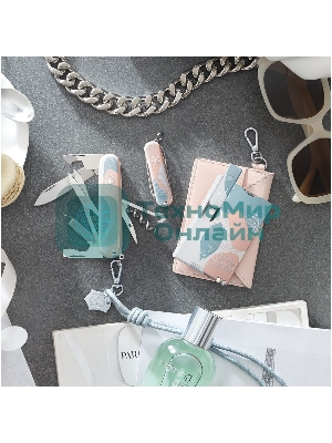 Швейцарская карта Victorinox Swiss Card Classic Paris Style (0.7100.E221) розовый коробка подарочная