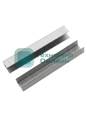 Скобы, 10 мм, для мебельного степлера, тип 53, 2000 шт. Denzel