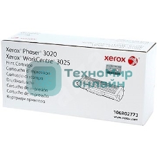 Картридж лазерный Xerox 106R02773 черный для Xerox Phaser 3020/WC 3025 (1500 стр)(Channels)