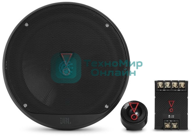 Колонки автомобильные JBL Stage3 607C 250Вт 92дБ 3Ом 16.5 см (6 1/2 дюйм) (ком.: 4кол.) компонентные двухполосные