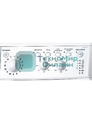 Стиральная машина Indesit IWSC 6105 белый, загрузка фронтальная 6 кг, 1000 об/мин., класс: А