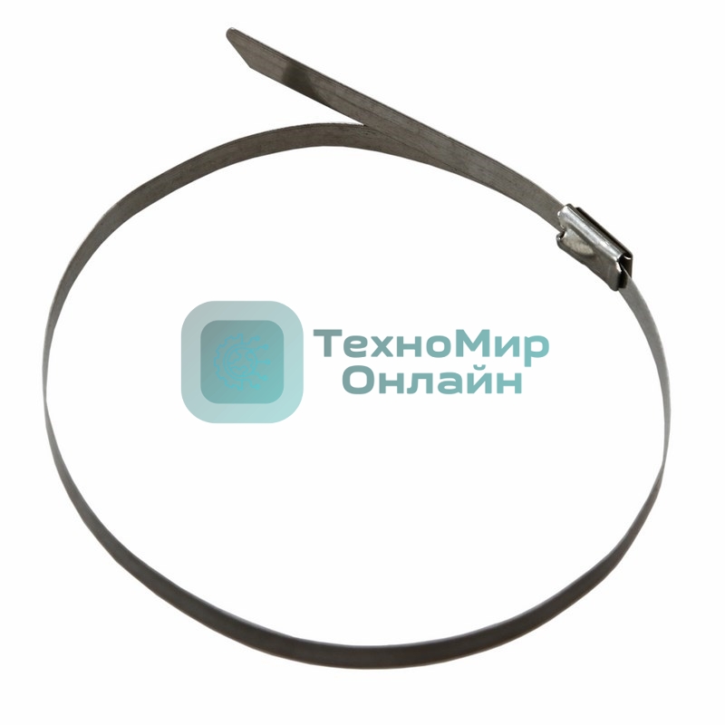 Хомут-стяжка стальная Rexant 200x4,6 мм, упаковка 10 шт.