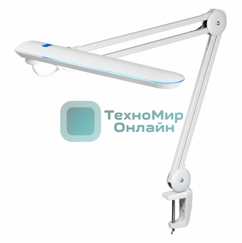 Лампа настольная бестеневая Rexant, струбцина, 