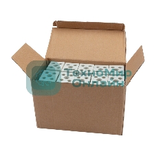 Клемма керамическая винтовая Rexant 12 мм² 2 пары контактов с крепежным отверстием (50 шт./уп.)