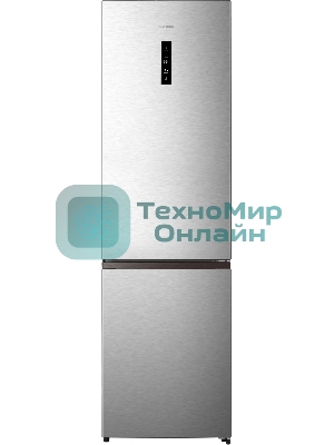 Холодильник Gorenje NRK620FAXL4 серый двухкамерный 238/86л морозилка снизу, No Frost