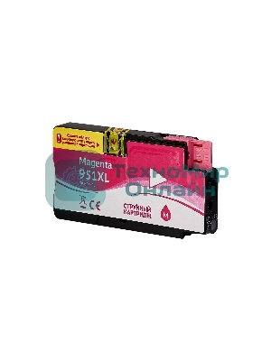 Картридж струйный Sakura CN047AE (№951XL Magenta) для HP, пурпурный, 26 мл., 1500 к.