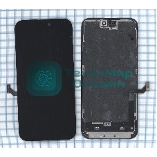Дисплей (модуль) для Apple iPhone 15 Plus в сборе с тачскрином, черный (OR)