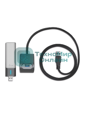 Двухдиапазонный USB-адаптер высокого усиления TP-Link Archer TX20UH с поддержкой Wi-Fi AX1800