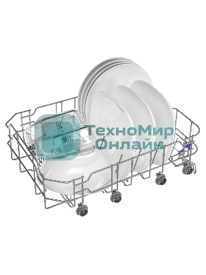 Посудомоечная машина Maunfeld MWF45220W, белый, 44.8 см, 10 компл., 49 дБ, класс A++