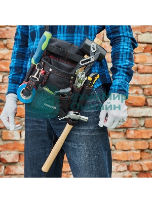 Сумка монтажника поясная с 7 отделениями Rexant RE-7