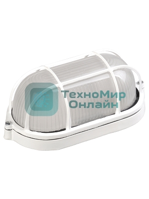 Светильник IEK LNPP0-1402-1-060-K01НПП1402 белый/овал с реш.60Вт IP54IEK