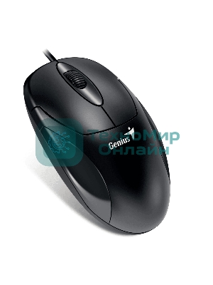 Мышь проводная Genius XScroll V3 черный, 1000 dpi, USB, кнопки - 3