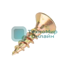 Саморез универсальный Kranz 4х16, желтый цинк, пакет (1000 шт/уп)